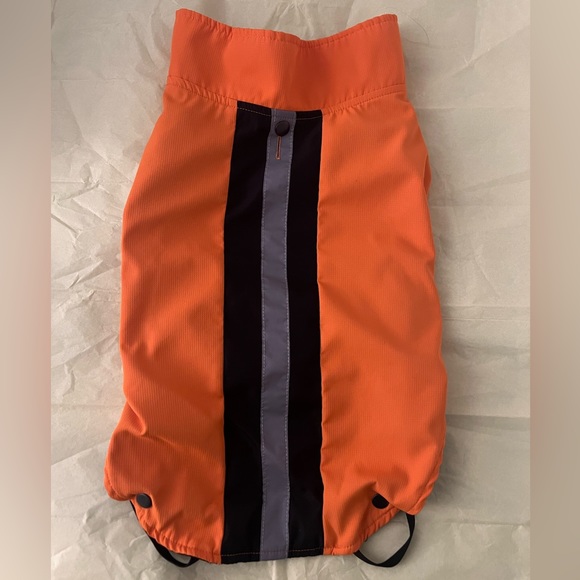 Top Paw Dog Top Paw 2 In Reflective Dog Coat Size Med Orange And